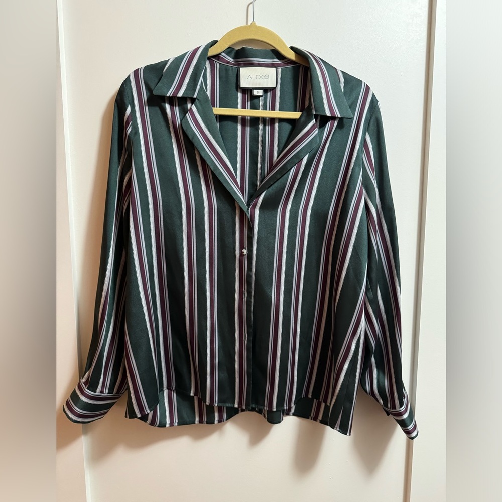 Alexis button down blouse